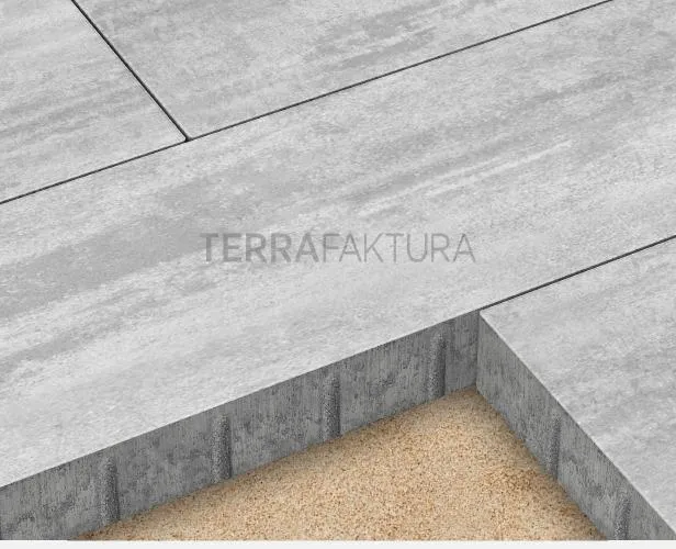 Плита тротуарная Лонго 900x300x80 мм, цвет Северный Бриз